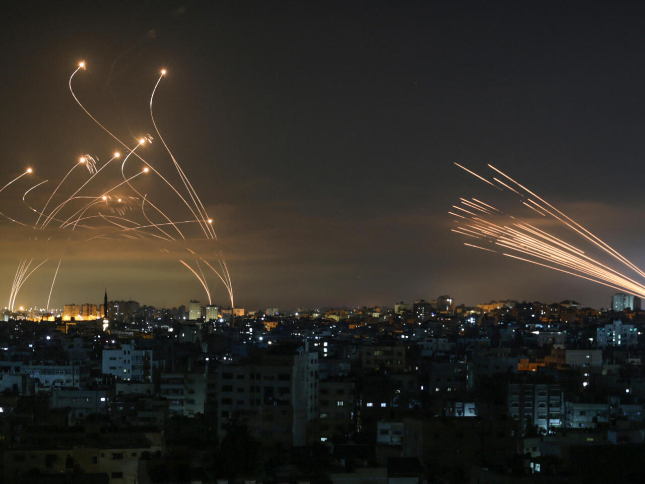 Работа "Железного Купола"