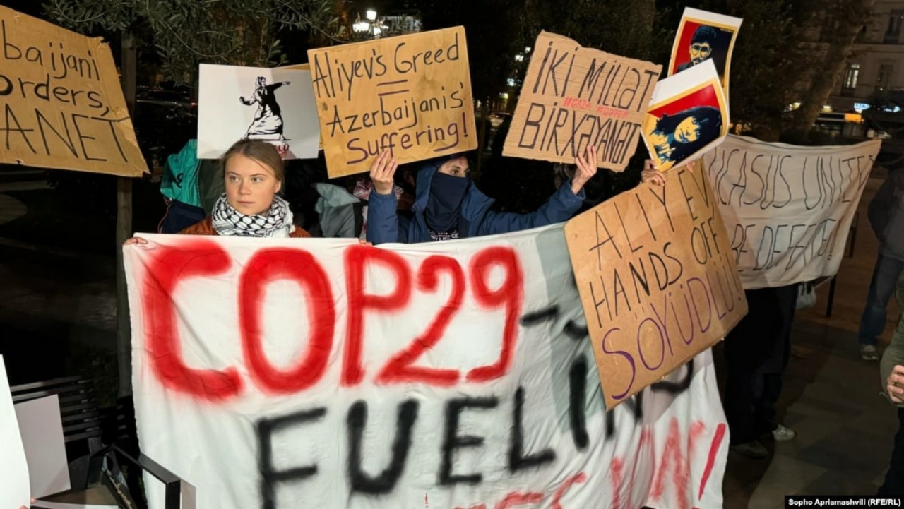 Протест в Тбилиси