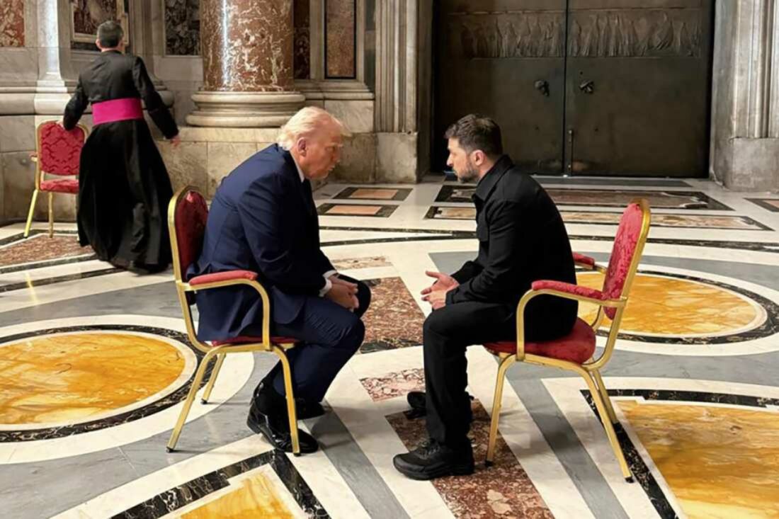 Трамп и Зеленский