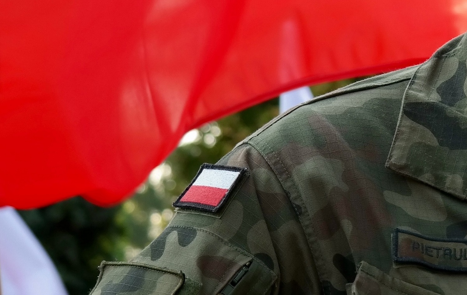 Польский военный.