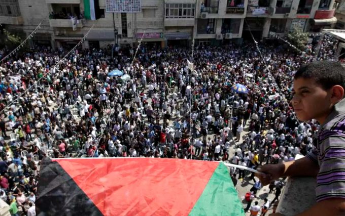 Флаг Палестины.