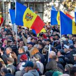 Митинг в Молдове.