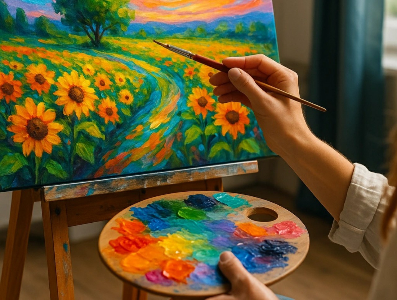 Рисование картины