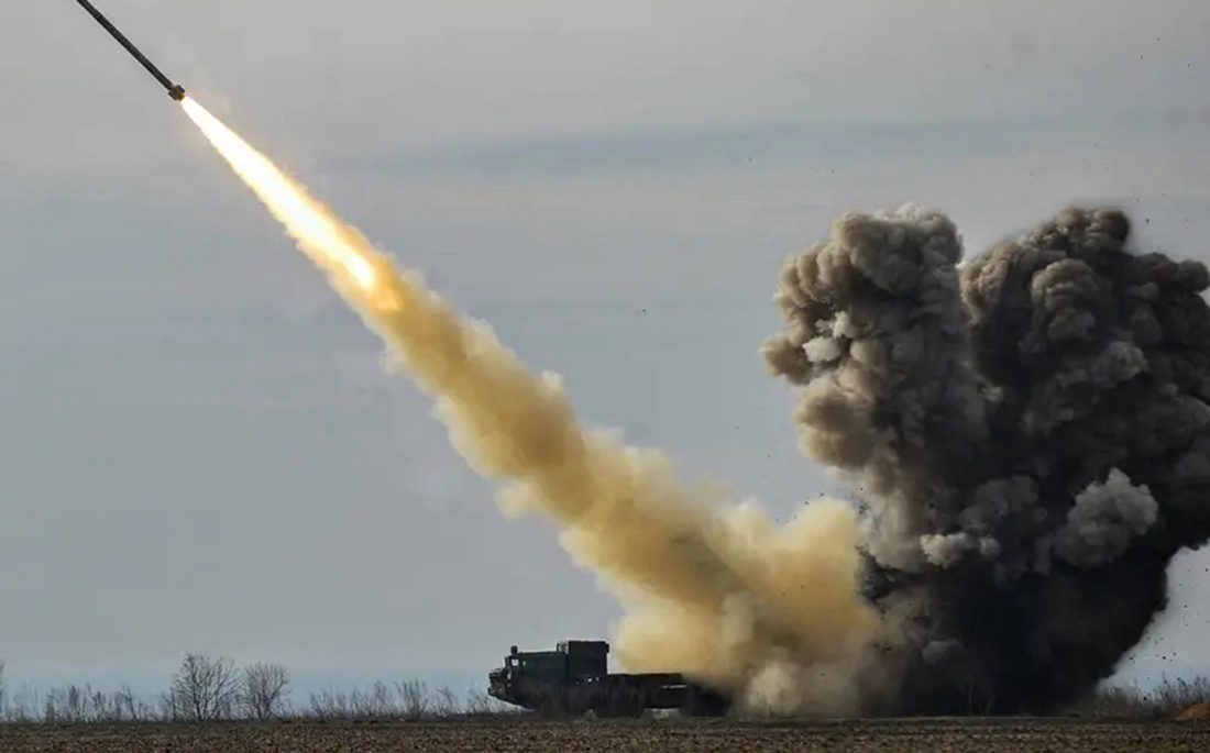 Запуск ракеты.