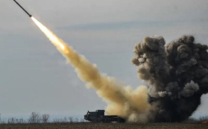 Запуск ракеты.