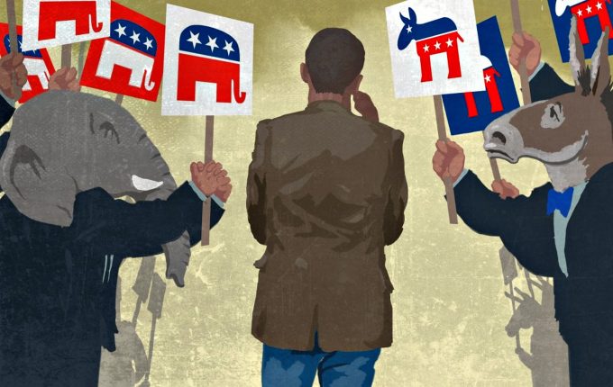 Символика партий США.