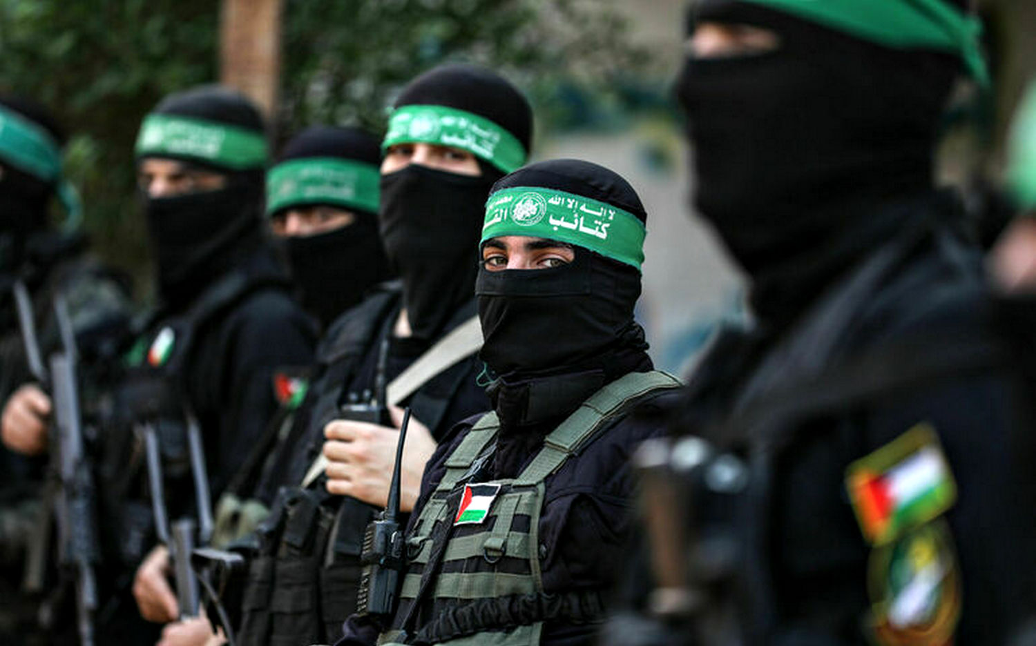 Боевики ХАМАС.