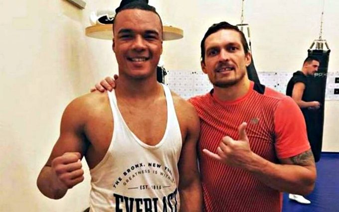 Фабио Уордли и Александр Усик.