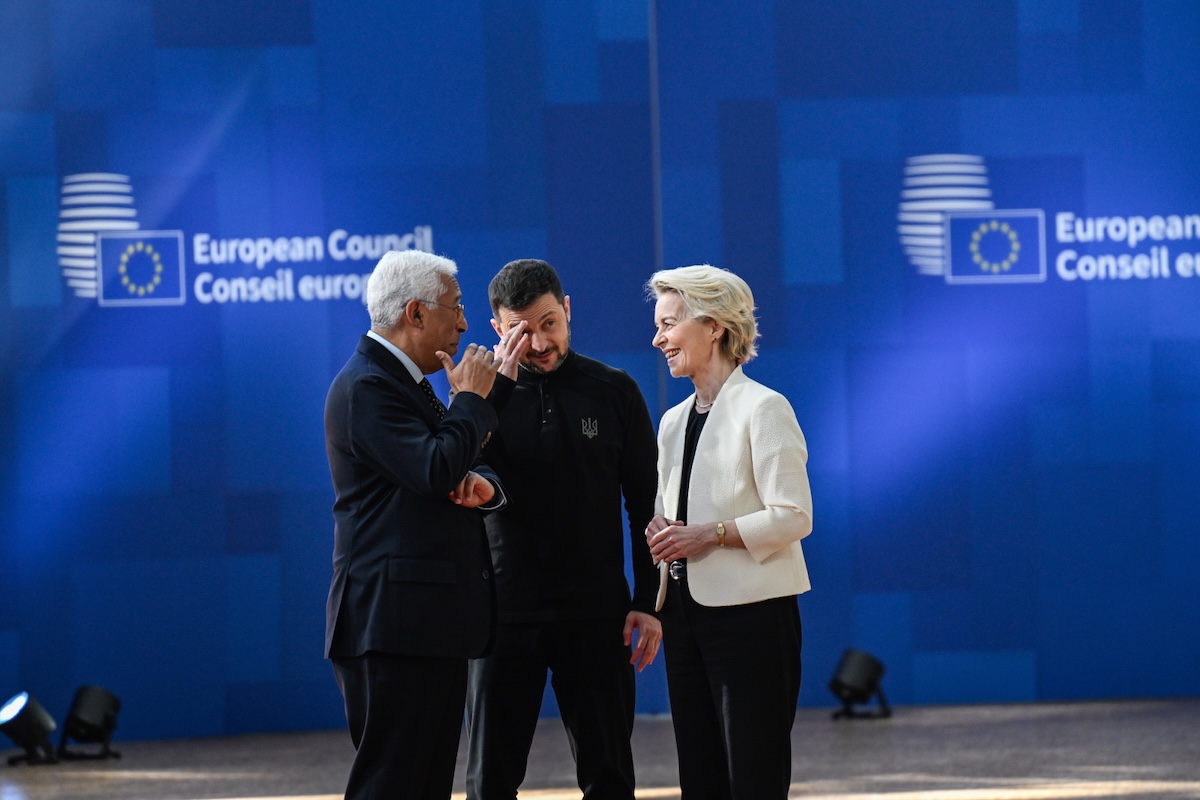 Владимир Зеленский и европейские партнёры