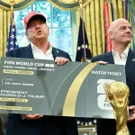 Дональд Трамп и Инфантино