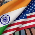 Флаги Индии и США