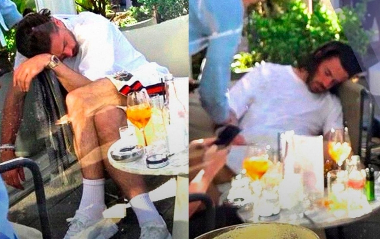 Грилиш уснул в баре Манчестера