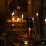 Свечки в церкви