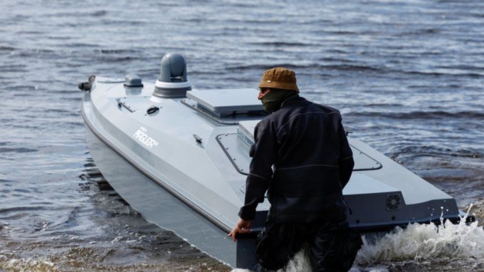 Украинский морской дрон