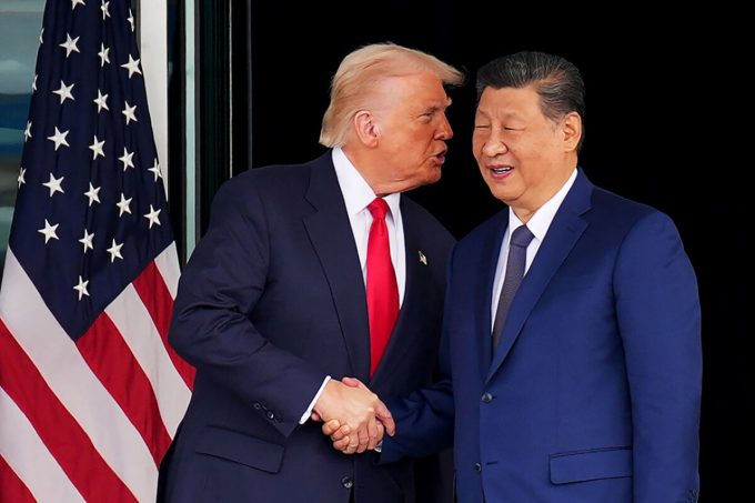 Трамп и Си Цзиньпин